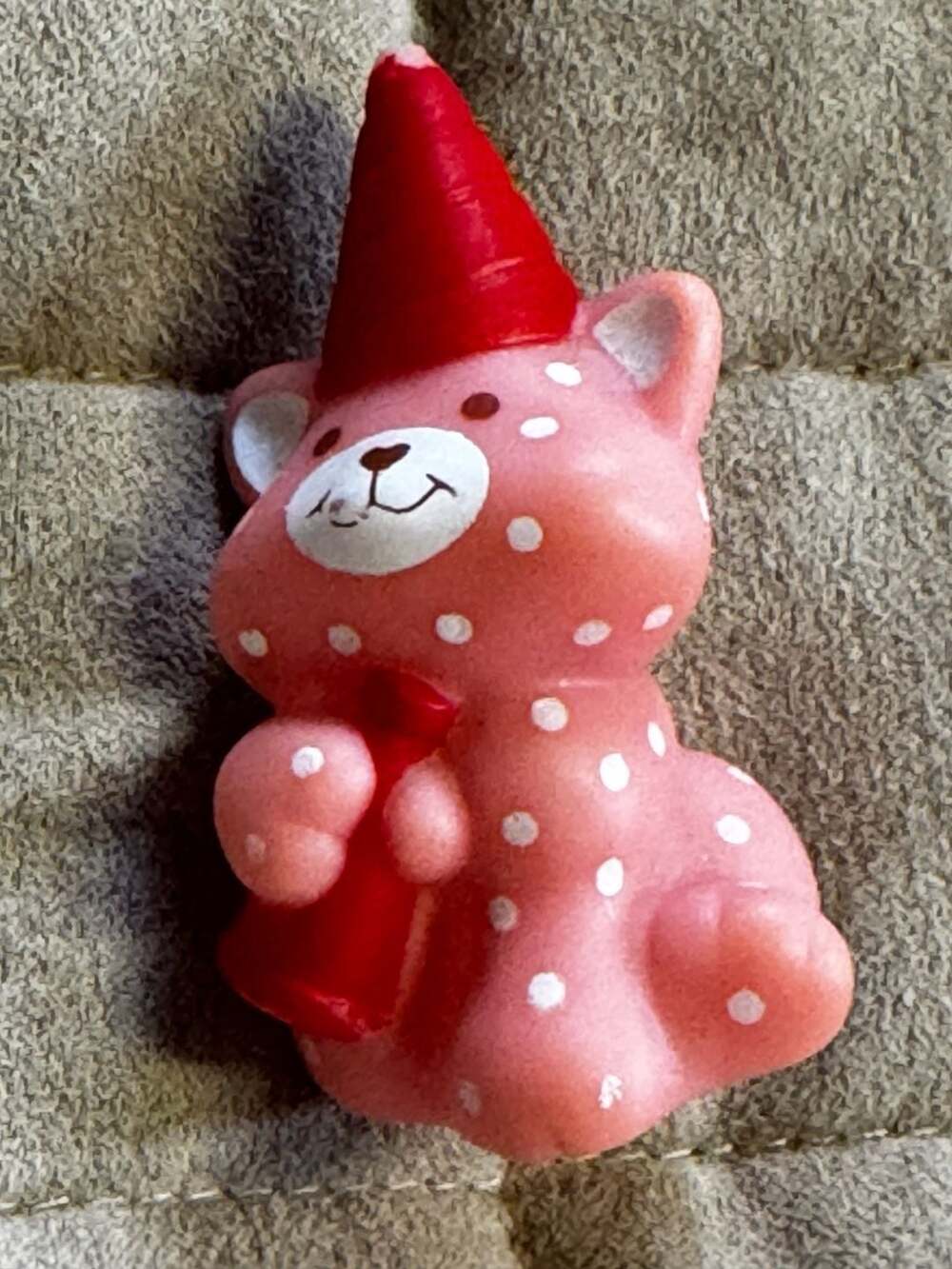 Vintage 1984 Strawberry Shortcake Party Pleaser Custard Cat Pet Figure